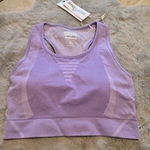 Smartwool Women's Intraknit Racerback Sports Bra Purple XL